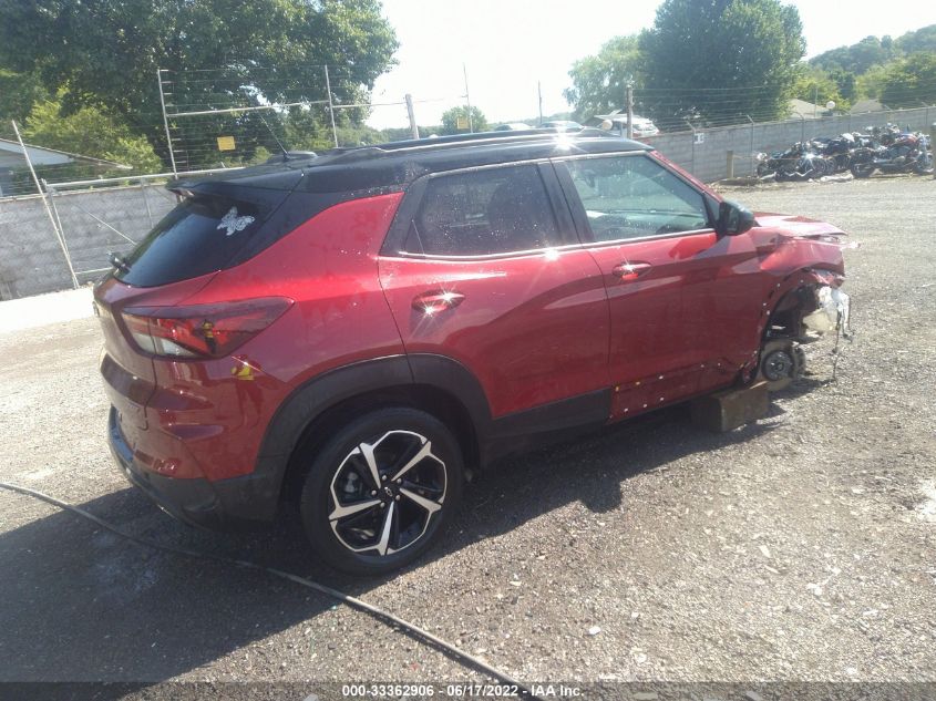2021 CHEVROLET TRAILBLAZER RS KL79MTSL7MB074138