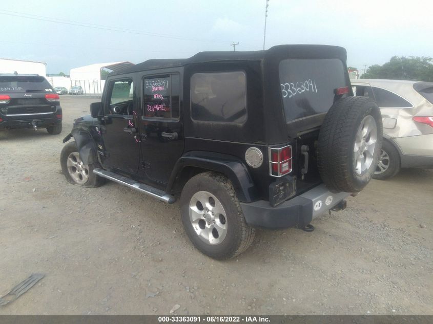 2015 JEEP WRANGLER UNLIMITED SAHARA 1C4HJWEG0FL691711