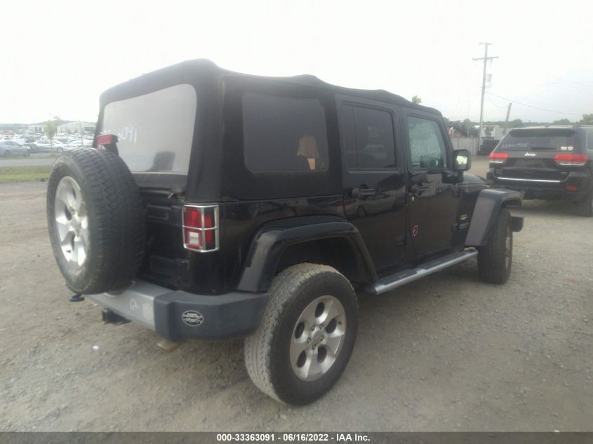 2015 JEEP WRANGLER UNLIMITED SAHARA 1C4HJWEG0FL691711