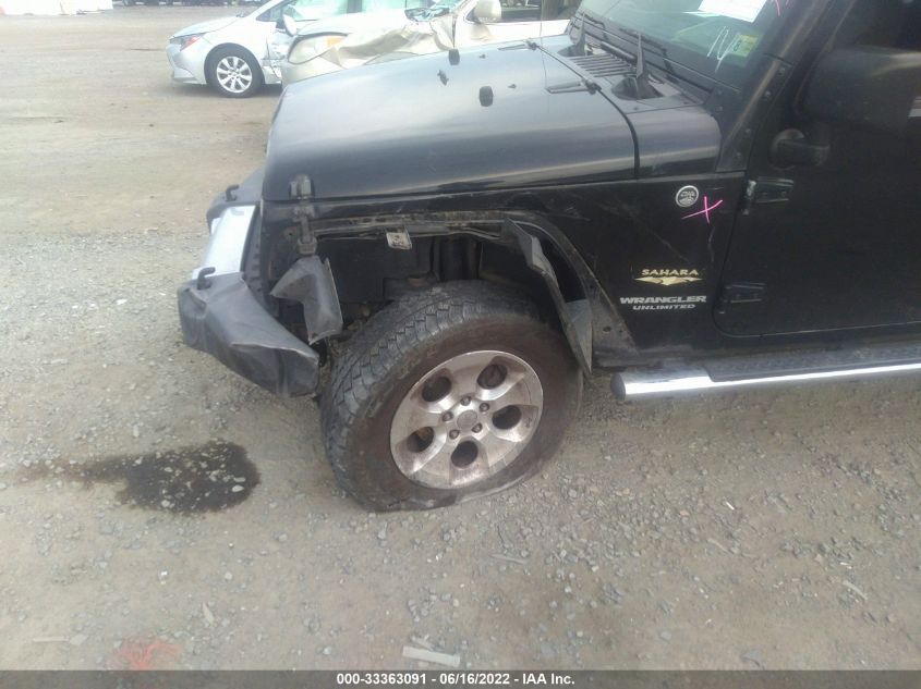 2015 JEEP WRANGLER UNLIMITED SAHARA 1C4HJWEG0FL691711