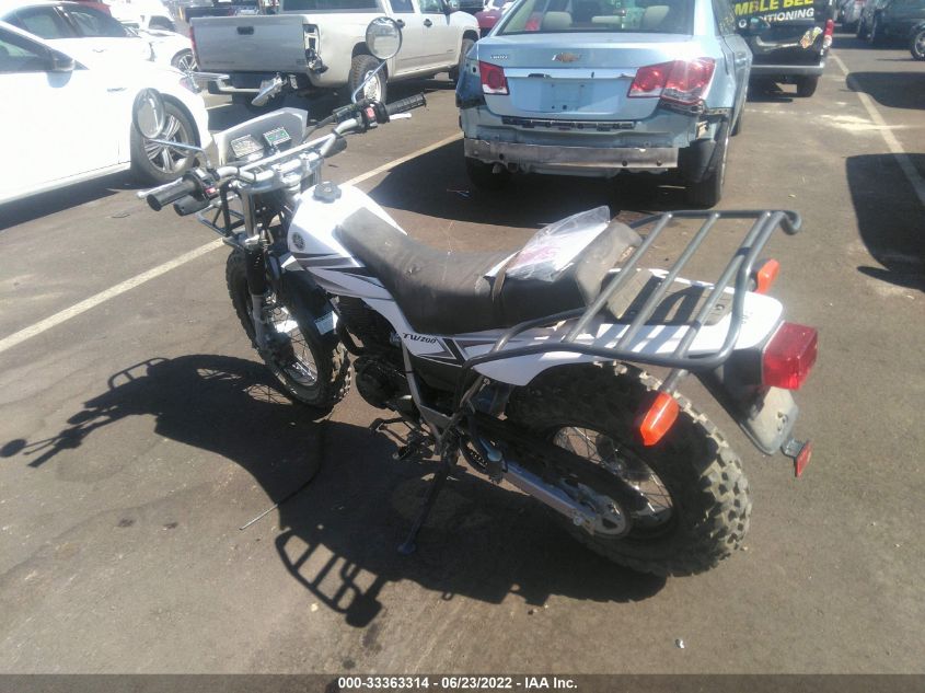 2008 YAMAHA TW200 E JYA3AWE058A122263