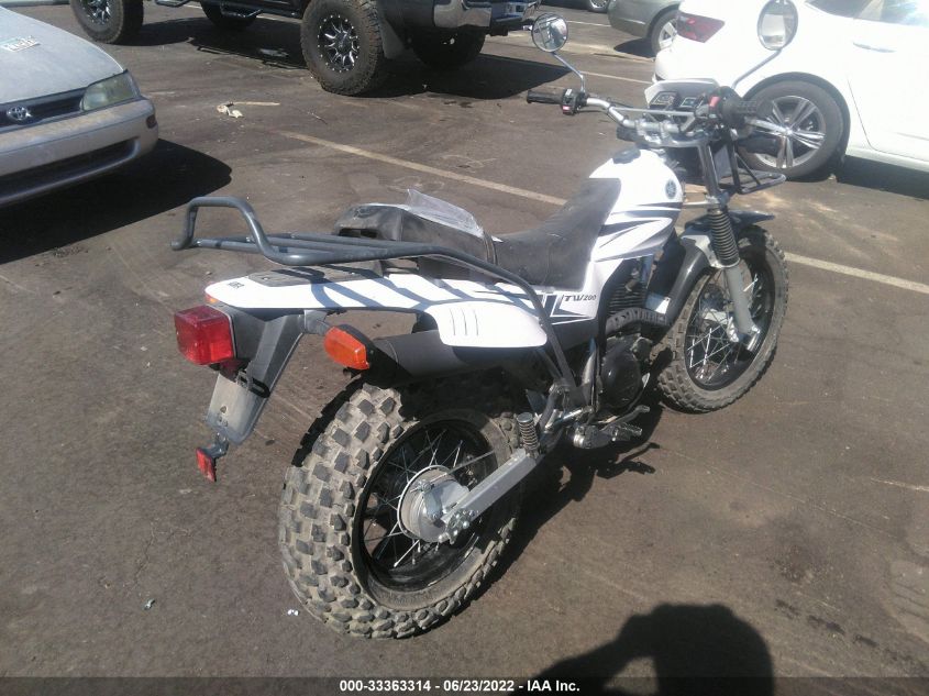 2008 YAMAHA TW200 E JYA3AWE058A122263