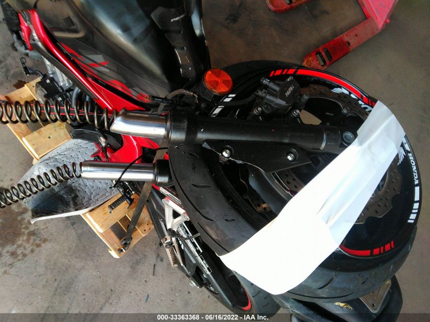 2016 HONDA CBR650 FA MLHRC7456G5200209