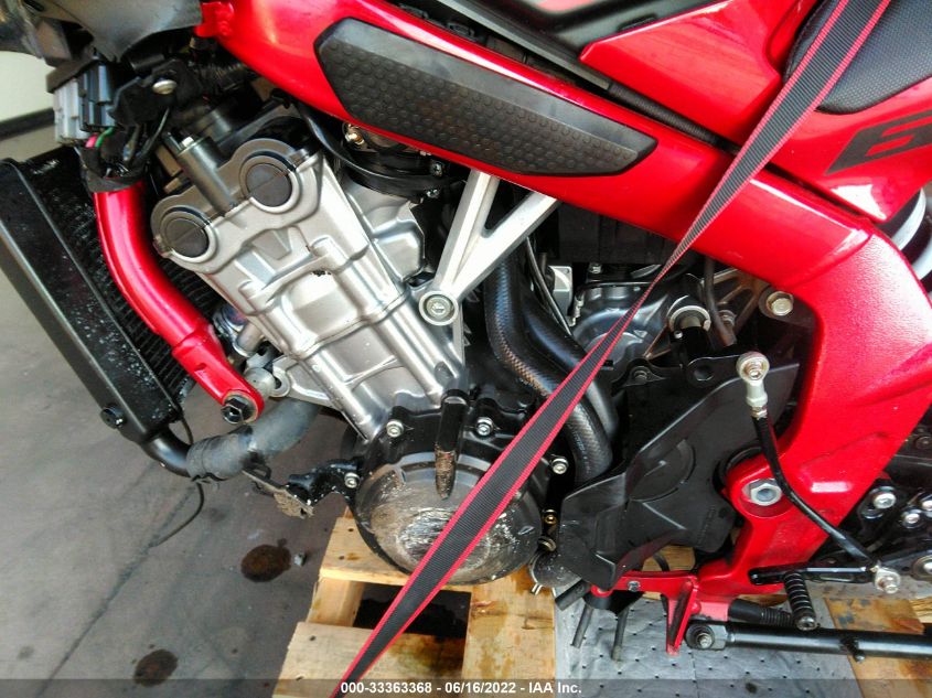2016 HONDA CBR650 FA MLHRC7456G5200209