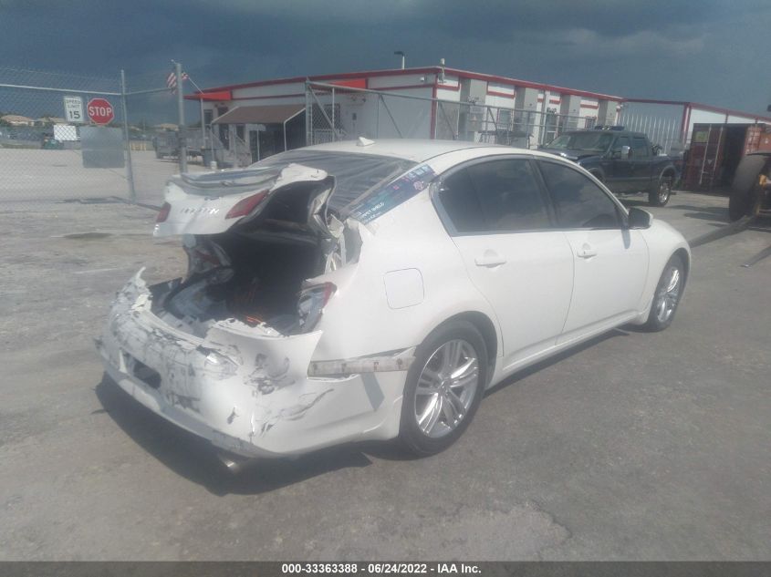 2013 INFINITI G37 SEDAN JOURNEY JN1CV6AP4DM725115
