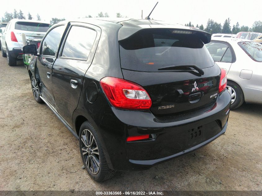 2018 MITSUBISHI MIRAGE GT ML32A5HJ6JH006018