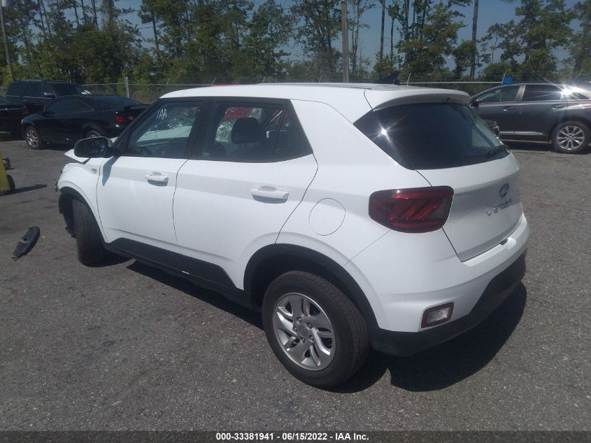 2021 HYUNDAI VENUE SE KMHRB8A35MU066160