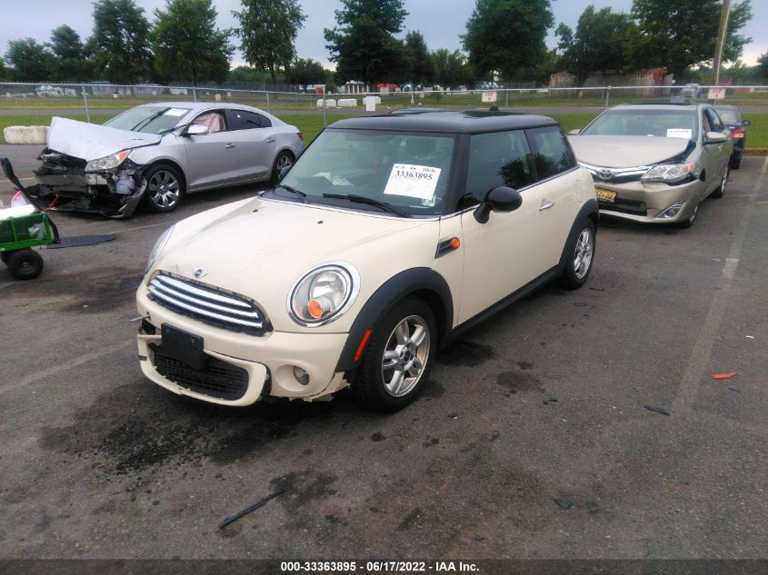 2013 MINI COOPER HARDTOP WMWSU3C51DT546832