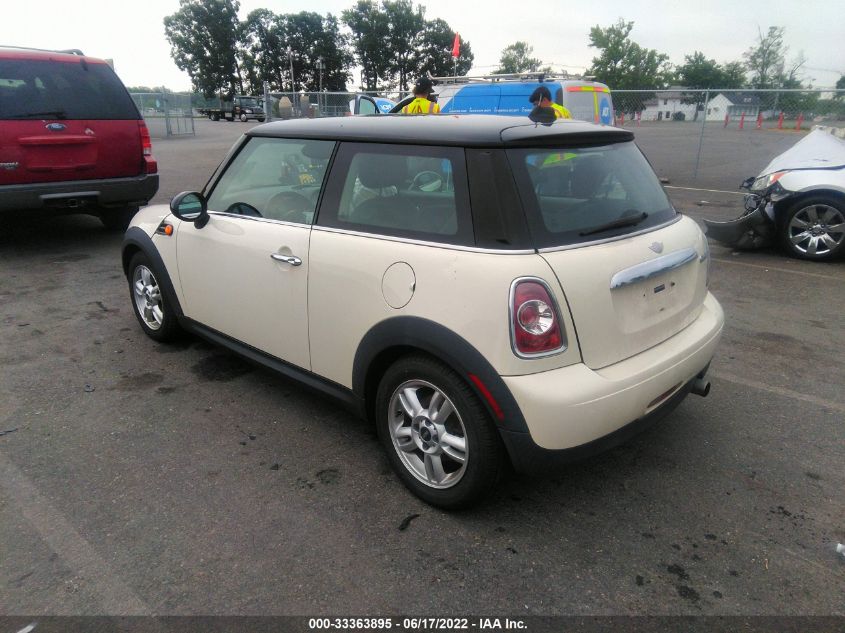 2013 MINI COOPER HARDTOP WMWSU3C51DT546832
