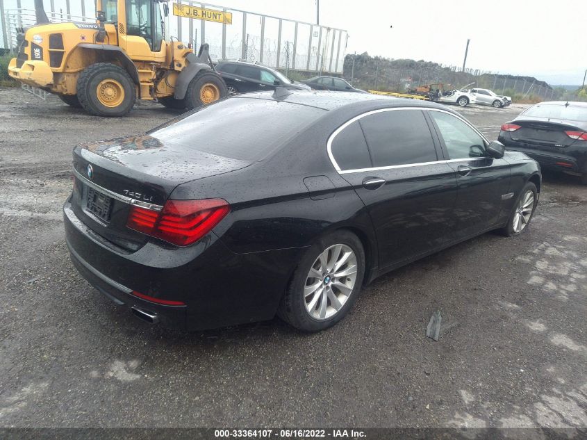 2015 BMW 7 SERIES 740LI XDRIVE WBAYF4C52FGS99326