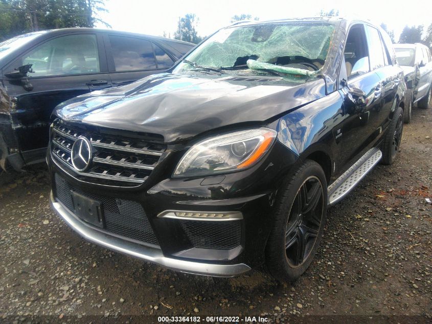 2013 MERCEDES-BENZ M-CLASS 63 AMG 4JGDA7EB9DA261396