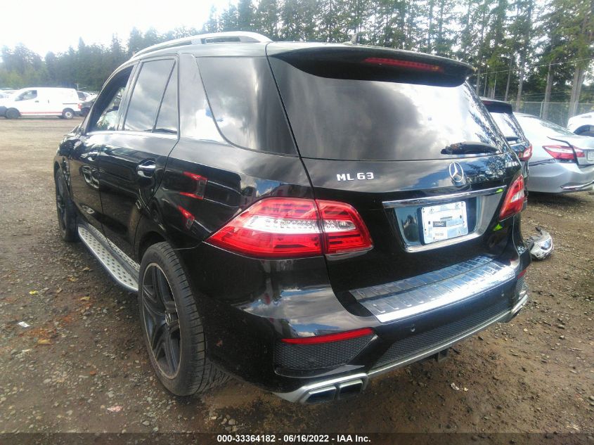 2013 MERCEDES-BENZ M-CLASS 63 AMG 4JGDA7EB9DA261396