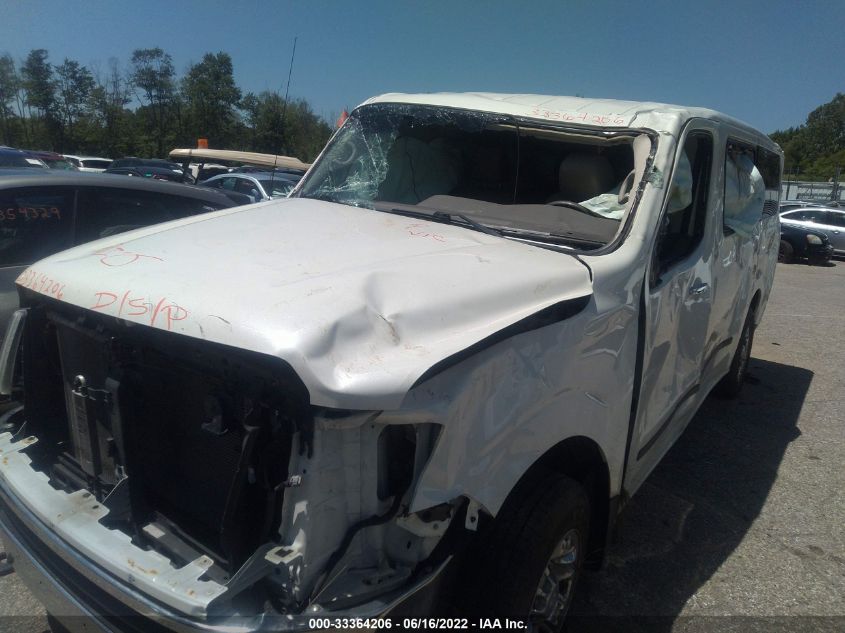 2017 NISSAN NV PASSENGER 3500/S/SV/SL 5BZAF0AAXHN853515