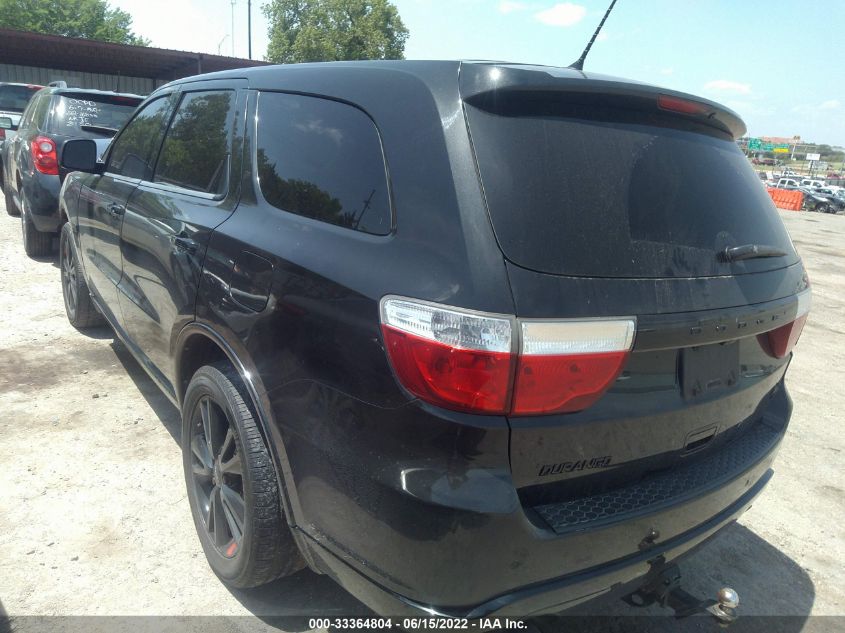 2013 DODGE DURANGO R/T 1C4SDHCT6DC660369