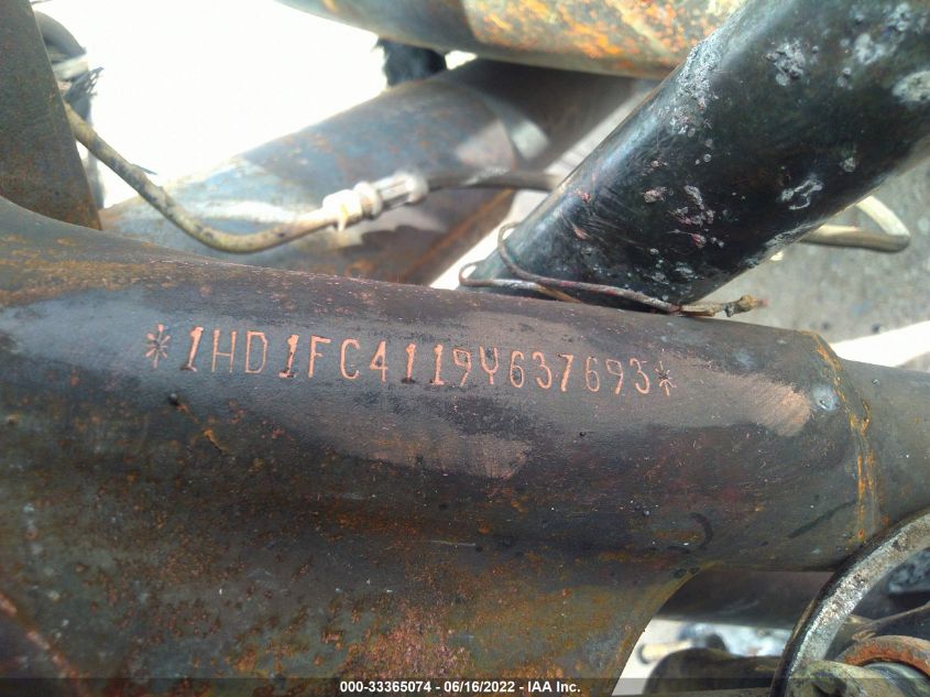 2009 HARLEY-DAVIDSON FLHTCU 1HD1FC4119Y637693