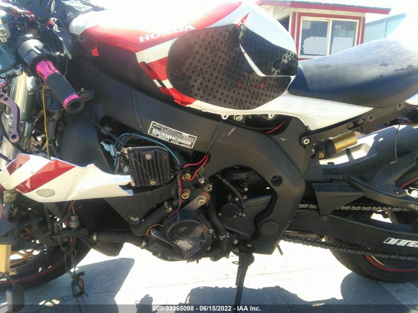 2007 HONDA CBR1000 RR JH2SC57137M300847