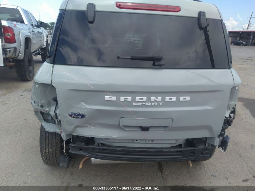 2021 FORD BRONCO SPORT BIG BEND 3FMCR9B69MRA90517