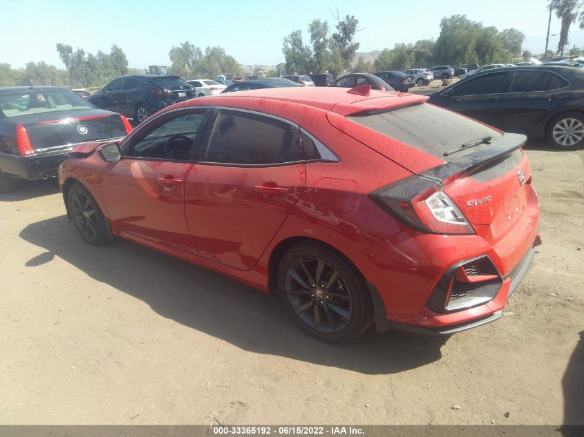 2020 HONDA CIVIC HATCHBACK EX SHHFK7H60LU415247