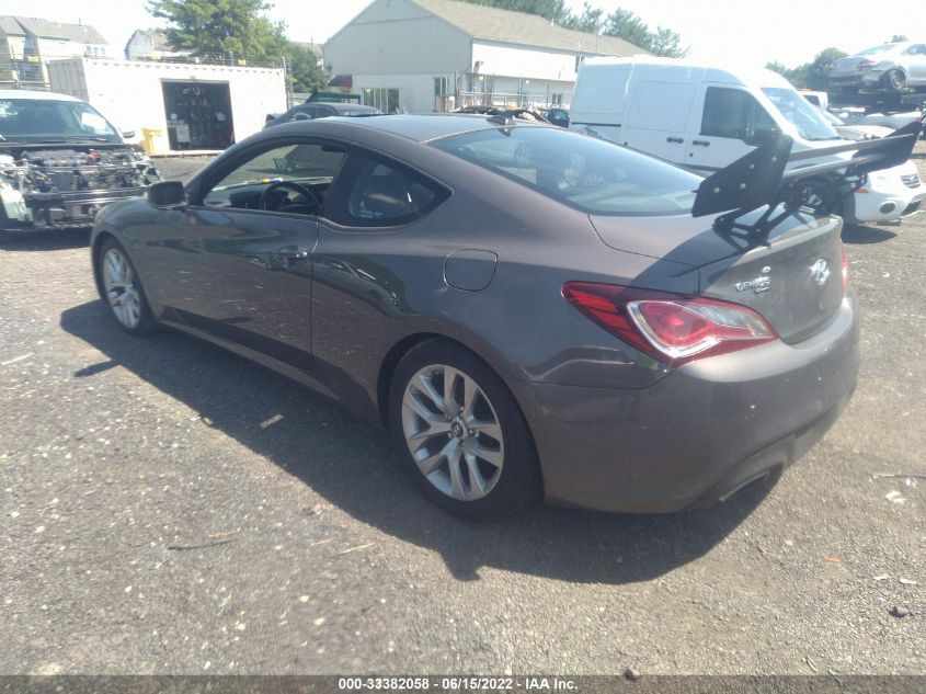 2013 HYUNDAI GENESIS COUPE 3.8 GRAND TOURING KMHHU6KJ0DU094584