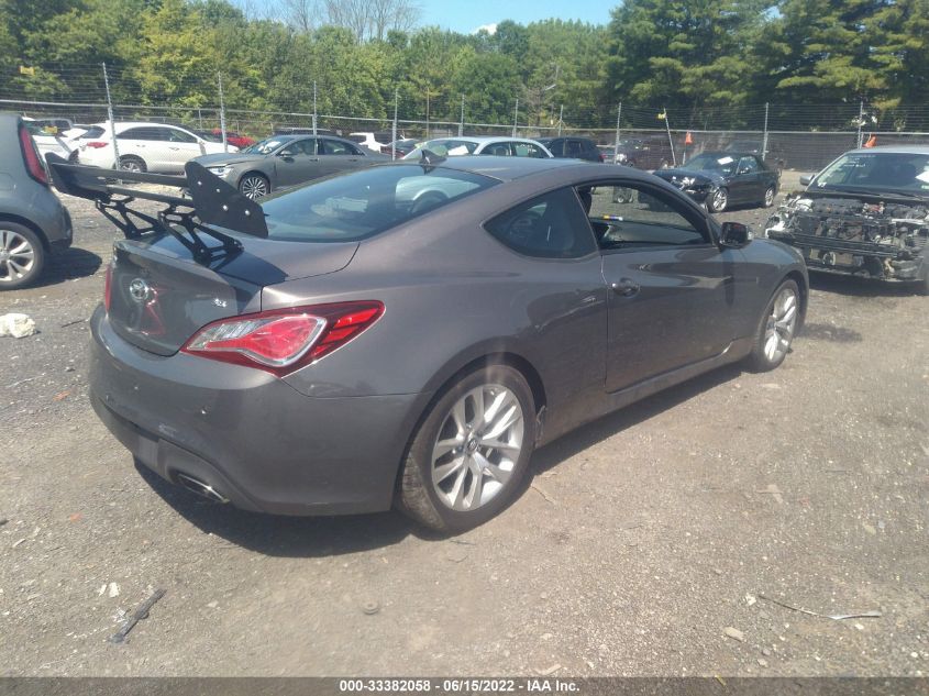 2013 HYUNDAI GENESIS COUPE 3.8 GRAND TOURING KMHHU6KJ0DU094584