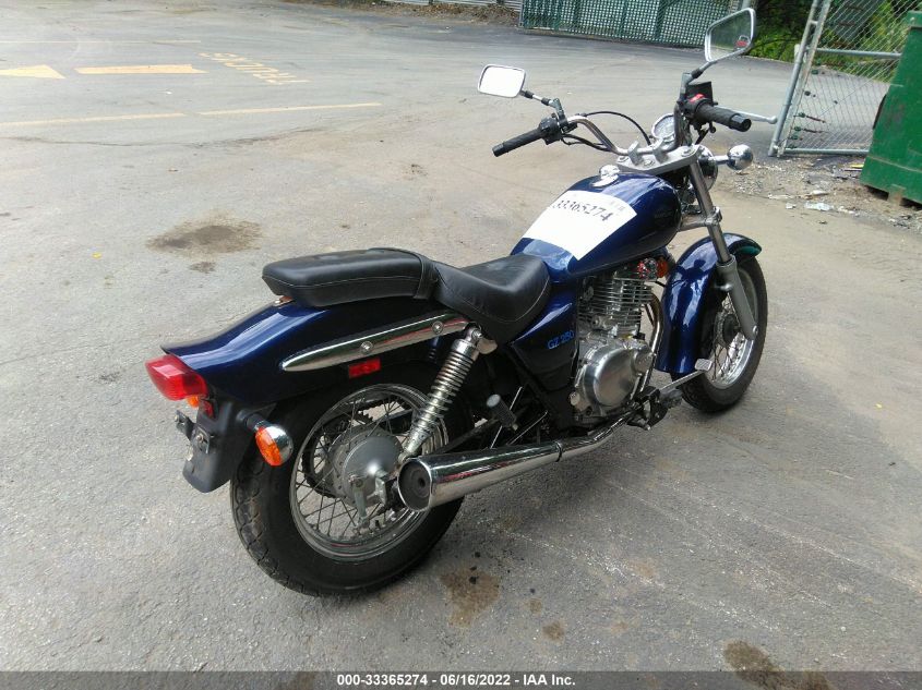 2003 SUZUKI GZ250 VTTNJ48A732101890