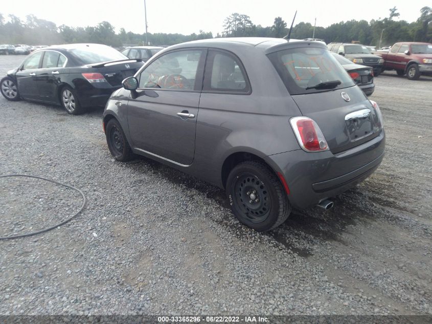 2013 FIAT 500 POP 3C3CFFAR7DT753968