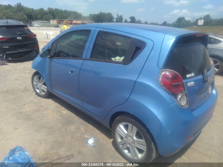 2013 CHEVROLET SPARK LT KL8CD6S91DC605786