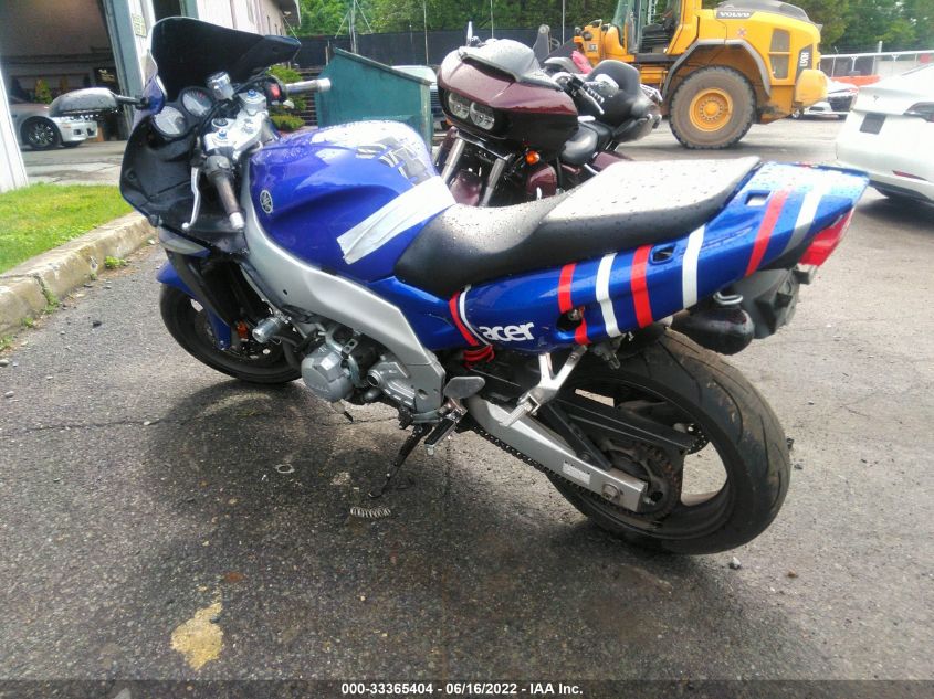 2007 YAMAHA YZF600 R JYARJ10E37A002542