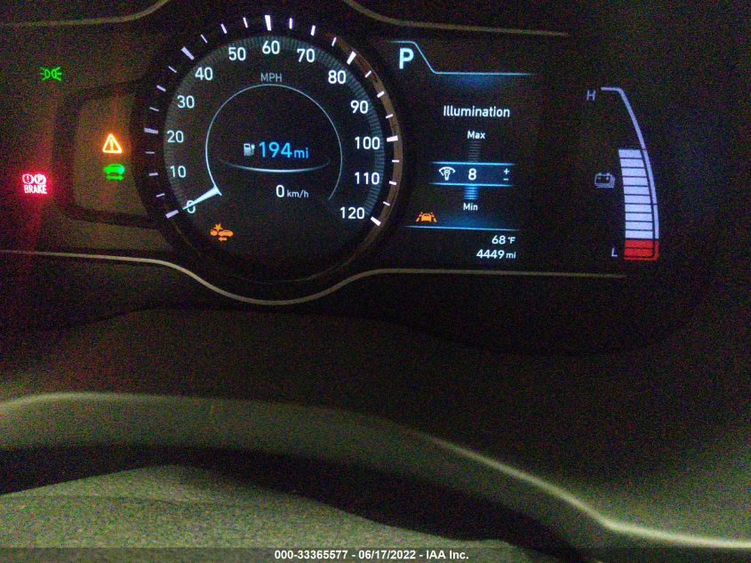 2021 HYUNDAI KONA EV LIMITED KM8K33AGXMU118922