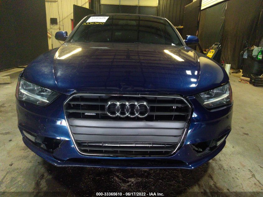 2014 AUDI A4 PREMIUM WAUBFBFL7EA064927