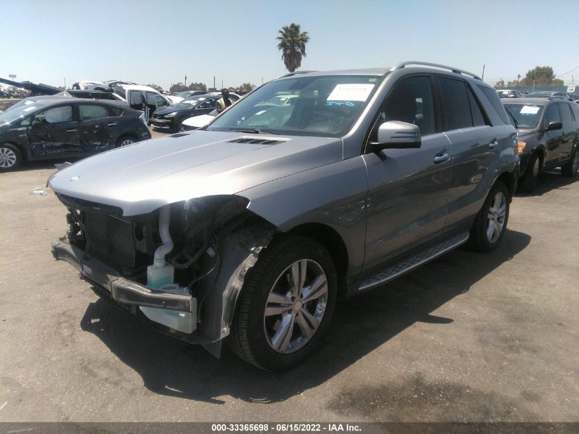 2013 MERCEDES-BENZ M-CLASS ML 350 4JGDA5JB0DA130495