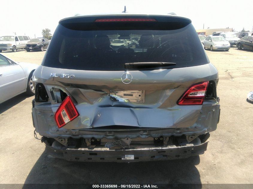 2013 MERCEDES-BENZ M-CLASS ML 350 4JGDA5JB0DA130495