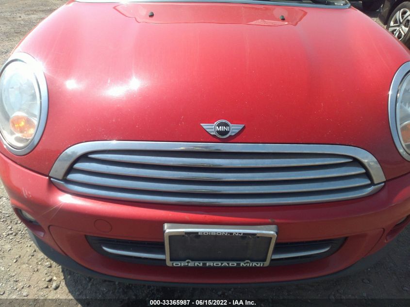 2013 MINI COOPER HARDTOP WMWSU3C54DT373548