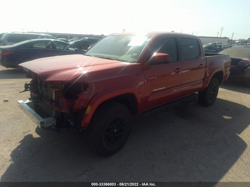 2022 TOYOTA TACOMA 2WD SR5/TRD SPORT 3TMAZ5CN1NM170967