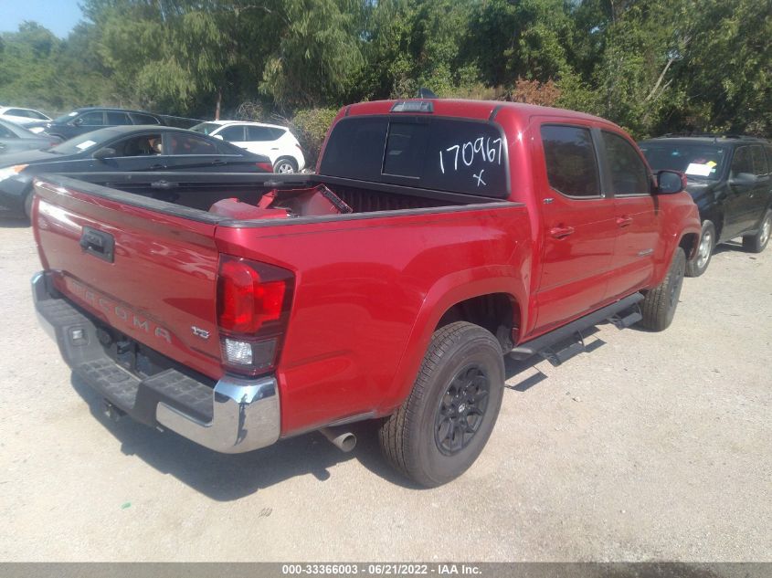 2022 TOYOTA TACOMA 2WD SR5/TRD SPORT 3TMAZ5CN1NM170967