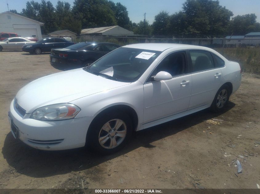 2014 CHEVROLET IMPALA LIMITED LS 2G1WA5E33E1171837