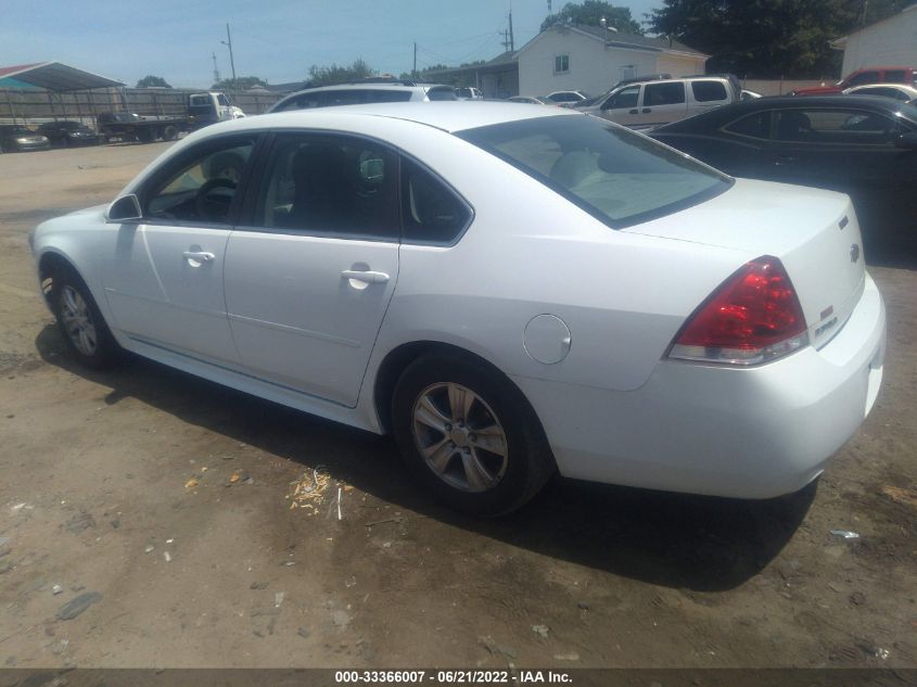 2014 CHEVROLET IMPALA LIMITED LS 2G1WA5E33E1171837
