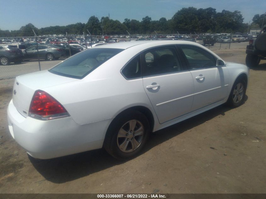 2014 CHEVROLET IMPALA LIMITED LS 2G1WA5E33E1171837