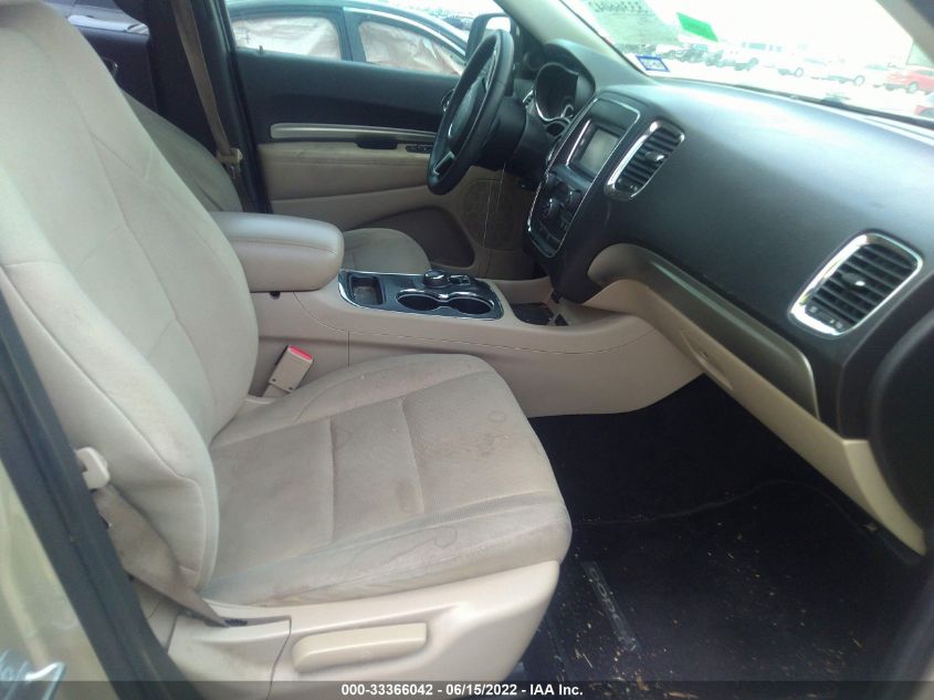 2014 DODGE DURANGO SXT 1C4RDHAG3EC405166