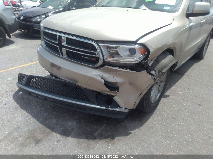 2014 DODGE DURANGO SXT 1C4RDHAG3EC405166