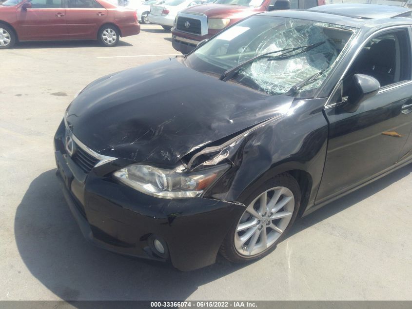 2013 LEXUS CT 200H 200 JTHKD5BH9D2132776