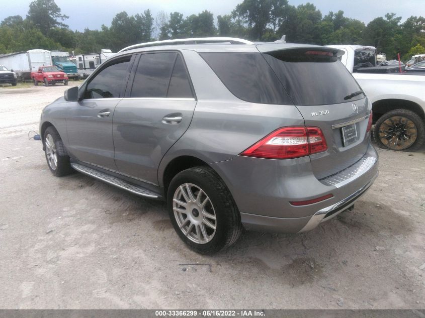2014 MERCEDES-BENZ M-CLASS ML 350 4JGDA5JB3EA326786