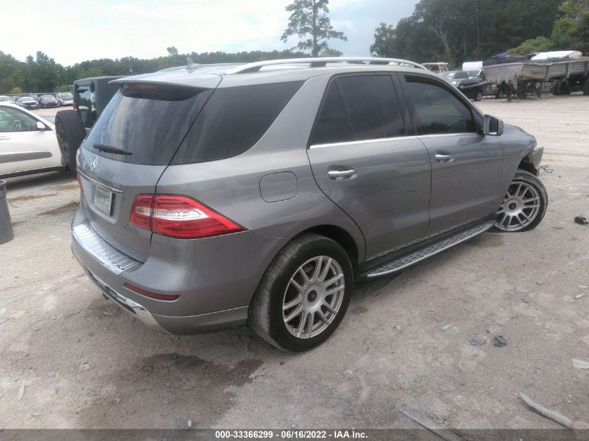 2014 MERCEDES-BENZ M-CLASS ML 350 4JGDA5JB3EA326786