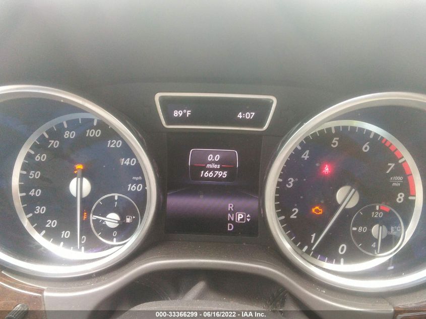 2014 MERCEDES-BENZ M-CLASS ML 350 4JGDA5JB3EA326786