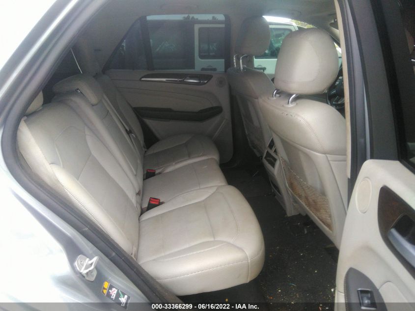2014 MERCEDES-BENZ M-CLASS ML 350 4JGDA5JB3EA326786