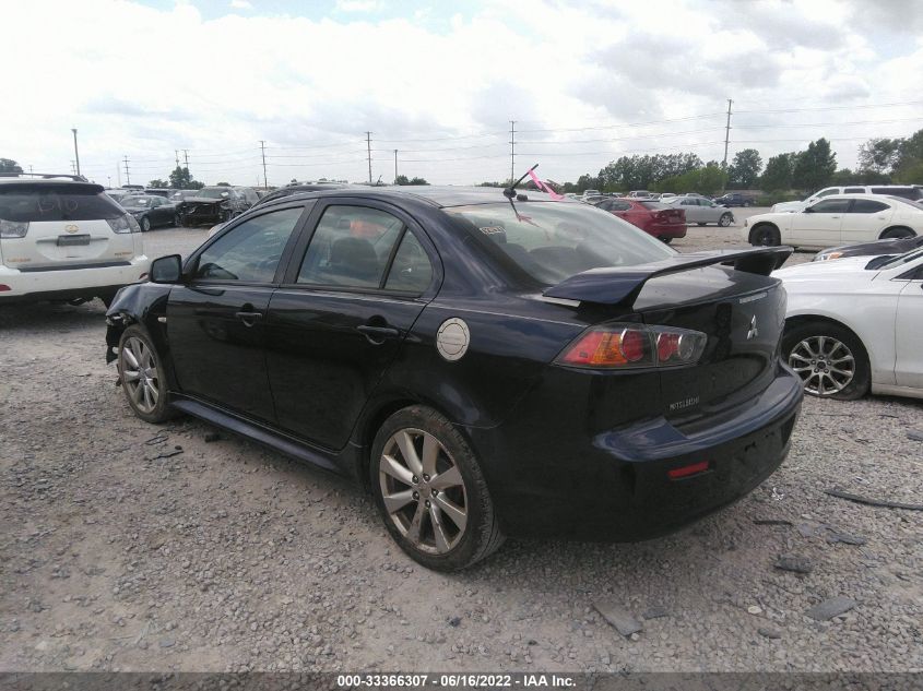 2013 MITSUBISHI LANCER GT JA32U8FW3DU005617
