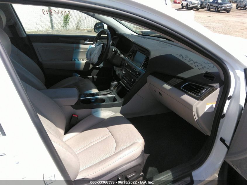 2017 HYUNDAI SONATA HYBRID LIMITED KMHE34L35HA074624