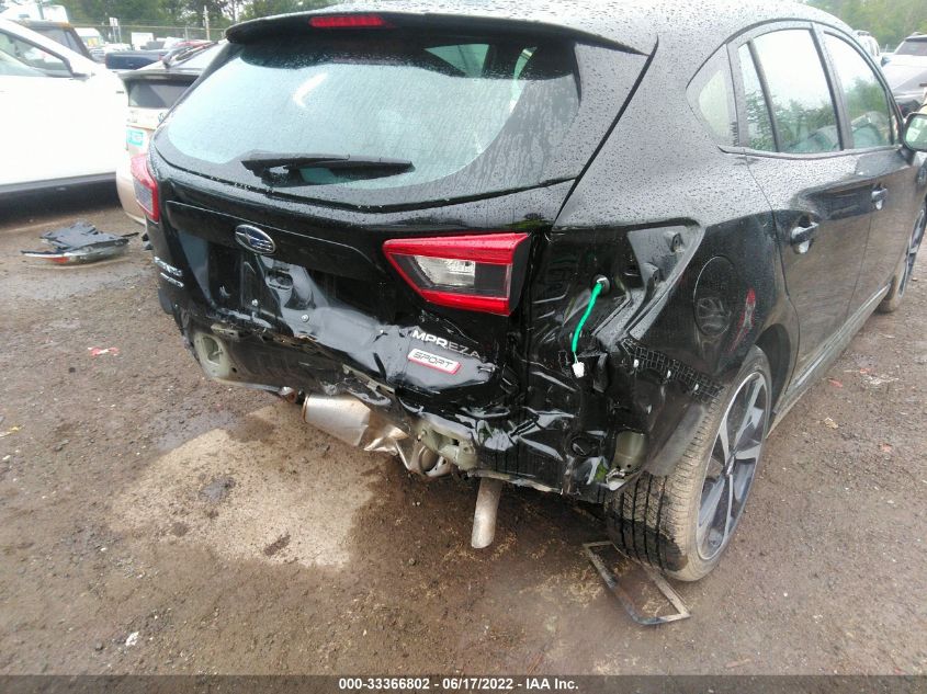 2020 SUBARU IMPREZA SPORT 4S3GTAL60L3722373