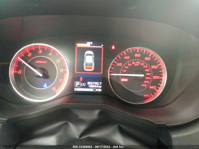 2020 SUBARU IMPREZA SPORT 4S3GTAL60L3722373