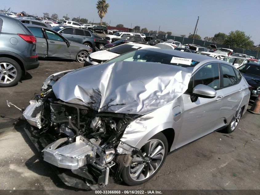 2019 HONDA CLARITY PLUG-IN HYBRID JHMZC5F34KC001181